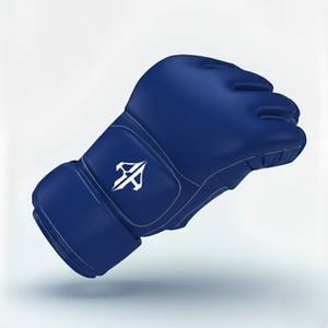 Gants de boxe pour hommes de qualité supérieure, en cuir PU, fermeture personnalisée, avec lacets, par RIVIAN ATLANTIC - Product Image 2