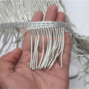 Elegantes flecos estilo borla que ofrecen un acabado suave y flecos de primera calidad para aplicaciones de moda. - Product Image 2