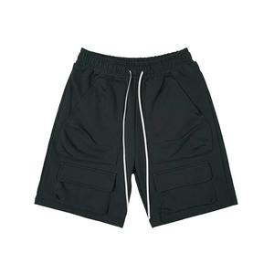 Shorts cargo multi-poches pour hommes, amples, 400g, poids lourd, vente en gros - Product Image 3