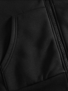 New Style Custom Patch Reversible Fleece <b>Pullover</b> Winter Eco-Friendly Breathable Hoodie Embroidered Patch Basics - Product Image 4