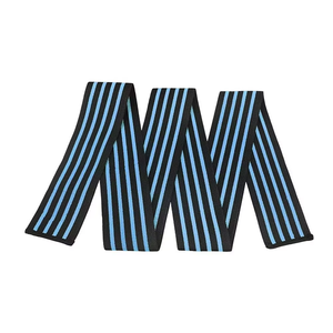 Nouvelles Bandes de Compression Élastiques Antidérapantes et Respirantes en Caoutchouc avec Logo Personnalisé pour Genoux, Soutien Unisexe pour Haltérophilie, Musculation et Powerlifting - Product Image 4
