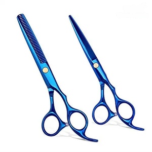 Tijeras de Peluquería Profesionales de Acero Inoxidable 4Cr13, Hoja Afilada de 28 Dientes, Mango Largo y Duradero, para Diestros - Product Image 2