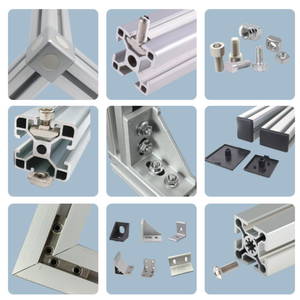 Juego de Accesorios de Extrusión de Aleación de Aluminio Personalizados Tien Dat T&D TD28, Tolerancia del 1%, para Sistemas Arquitectónicos, Industriales e Interiores - Product Image 5