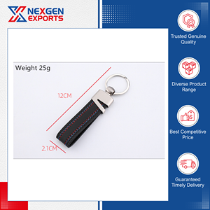 Global Distributor Selling Luxury Durable Lightweight PU <b>Leather</b> <b>Key</b> <b>Chains</b> with Customizable Options for Wholesale Buyers - Product Image 3