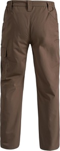 Pantalon cargo de travail marron pour homme avec plusieurs poches, taille élastique, tissu en toile respirant, coupe droite, style printemps - Product Image 5