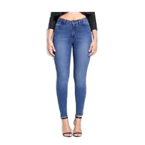Pantalon jean femme Spandex coton orienté vers l'exportation qualité pas cher prix haute qualité lavé respirant pantalon vente chaude coupe ajustée - Product Image 3