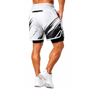 Custom Casual Eco-Friendly Mens Surf <b>Swimming</b> <b>Shorts</b> Waterproof <b>Zip</b> <b>Pockets</b> Quick Dry Breathable Windproof Spandex/Polyester - Product Image 5