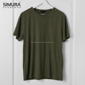 เสื้อยืดคอกว้างทรงโอเวอร์ไซส์ SIMURA Plus Size สำหรับผู้ชาย ใส่ได้ทุกวัน ระบายอากาศได้ดี ไม่หดตัว สีสันตามสั่ง ออกแบบ OEM ผลิตในบังกลาเทศ - Product Image 5