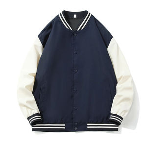 <b>Men's</b> <b>Baseball</b> Varsity <b>Jacket</b> Cotton Blend Letterman Style Classic Sporty Casual Bomber College <b>Baseball</b> <b>Jacket</b> <b>For</b> <b>Men</b> - Product Image 1