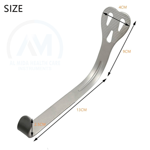 Retractor Dental Manual de Acero Inoxidable Al Mida Healthcare, Certificado CE Clase I ISO13485, Instrumento Quirúrgico de Fácil Agarre - Product Image 3