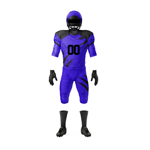 Premium American Football Team Uniform <b>Set</b> Custom Sublimation Jersey with Matching Pants Bulk Wholesale - Product Image 3
