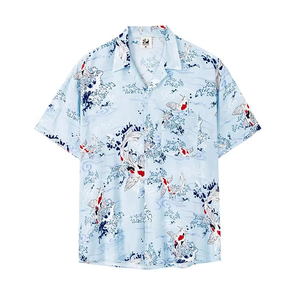 Conception personnalisée pour chemises hawaïennes à manches courtes, séchage rapide, vêtements d'été, chemises hawaïennes pour hommes - Product Image 3