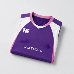Conjunto de Camiseta y Pantalones Cortos de Voleibol Unisex, Verde Degradado a Azul, 23, Impresión por Transferencia de Calor, Absorbe la Humedad, 100% Atlético - Product Image 5