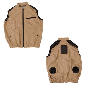 Gilet de travail ventilé avec plaque de refroidissement, vêtement climatisé avec ventilateur USB pour le travail en extérieur (batterie non incluse) - Product Image 4