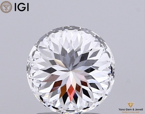 Diamante Cultivado en Laboratorio CVD de Forma Portuguesa, Color F, Claridad VS1, 1.00 Quilates, con Certificado IGI, para un Brillo Puro, Colgante Solitario - Product Image 4