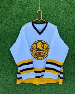 Maillot de hockey sur glace SPMH Predators Black Ice unisexe en mesh à col en V, vêtements de sport avec nom de l'équipe - Product Image 3