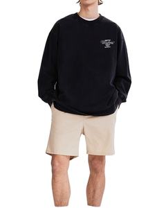 Short pour homme de qualité supérieure 100% coton beige clair élastique cordon de serrage à la taille poches latérales diagonales @ prix de gros - Product Image 1