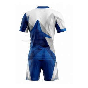Tenue de football confortable au quotidien, uniforme de football au toucher doux, vêtements de performance, uniforme de football léger - Product Image 2