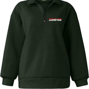 Sudadera de entrenamiento 2024, nueva sudadera de gran tamaño para mujer, jersey de mezcla de algodón y poliéster, suéter a prueba de invierno, moda para mujer - Product Image 2