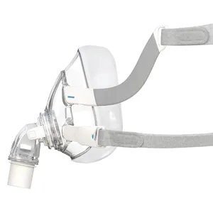 Kit de Máscara CPAP de Cara Completa MediXGuru, Kit de Terapia del Sueño para Viajes, Máscara Blanca de Tela No Tejida, Empaque Sólido - Product Image 1