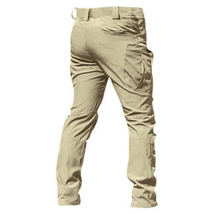 Wholesale Mens Waterproof <b>Stretch</b> Navy Color Outdoor Tactical Pants Multi Pocket <b>Cargo</b> Pants for Men - Product Image 6