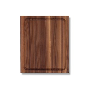 Tabla de cortar rectangular de madera, antideslizante, fácil de limpiar, tabla de cortar duradera para cocina, de una sola pieza - Product Image 3
