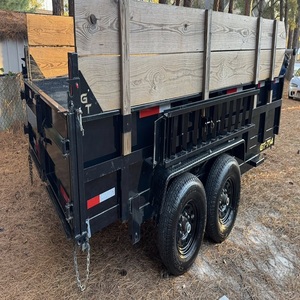 Premium Heavy Duty Dump Farm <b>Trailer</b> 7x14 With Hydraulic Tilt System Built For Maximum Load Strength And Reliable - Product Image 3