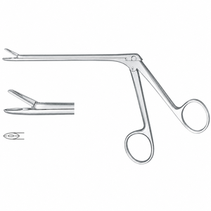 Forceps Nasal Blakesley en Acier Inoxydable, Instrument Chirurgical Endoscopique ORL pour Sinus, Certifié CE, Réutilisable - Product Image 1