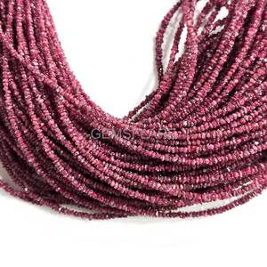 Cuentas de diamante rosa natural, pequeñas cuentas de diamante rosa sin cortar de 2-3 mm, cuentas de diamante en bruto, pepitas de diamante para la fabricación de joyas. - Product Image 4