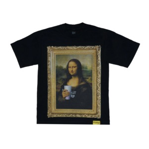 Camiseta de punto personalizada con pedrería, estilo vintage, lavado ácido, cuello redondo, algodón 100% de alto gramaje, estampado flocado, corte holgado, gráfico regular - Product Image 5