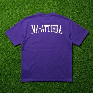 Men's T Shirt Purple Text Graphic Crew Neck Short Sleeve Oversized Fit Casual <b>Tshirt</b> Streetwear Clothes T Shirt - Product Image 5