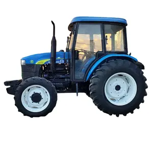 Chinese Tractoren Van Landbouwgrond Gebruikt Snh 70hp 4x4wd Met Cabine Tractor