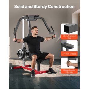 Fly Reverse Delt Machine 450LBS Home Gym special Upper Body Trainer per allenamento con spalle deltoide posteriori al petto - Product Image 5