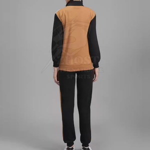 ชุดวอร์มผู้หญิงแบบเรียบง่ายปรับแต่งได้สำหรับงานโปรโมชั่น ชุดวอร์มคุณภาพสูงแบบพื้นฐาน มีสินค้าในสต็อก - Product Image 3