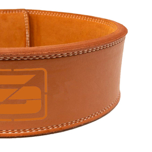 Original Cowhide Leather Premium Quality 10mm-13mm Thick Heavy Duty <b>Back</b> <b>Support</b> Belt Non-Slip Buckle Body Building Training - Product Image 3