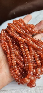 Perles de pierre de soleil naturelle de qualité supérieure, forme rondelle, 6 mm-10 mm, pierres précieuses de pierre de soleil en vrac, prix de gros disponible. - Product Image 1