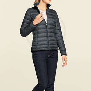Winter Breathable <b>Women</b> Puffer <b>Jacket</b> with Front Logo-Comfortable Outdoor Layer Modern Design - Product Image 6