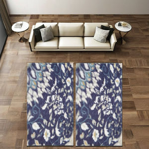 SHUFU พรมผ้าสักหลาดลายนามธรรม, ผ้าโพลีเอสเตอร์สวมใส่สบายติดทนนานดูแลรักษาง่ายผสมผสานสไตล์ร่วมสมัย - Product Image 1