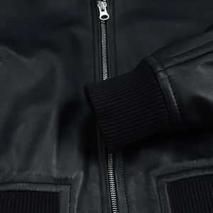 Custom Leather Jacket Manufacturer – OEM/ODM Men’s Fashion Jacket with Logo Printing and Bulk Supply 2026 - Product Image 5