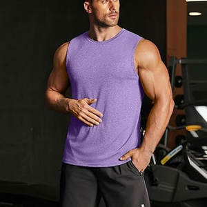 Débardeur de sport pour homme, coupe ajustée, sans manches, tendance, confortable, qualité supérieure, service impeccable, logo personnalisé, meilleur fournisseur. - Product Image 4