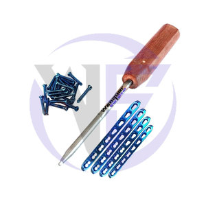 Système complet de plaques de compression à verrouillage LCP de 1,5 mm avec vis et instruments, ensemble de 85 pièces - Product Image 5
