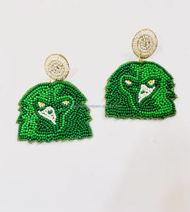 ราคาขายส่ง เครื่องประดับแฟชั่นสำหรับงานปาร์ตี้ฮาโลวีน ประดับด้วยคริสตัลหลากสี ลูกปัดเม็ดเล็ก ลายดอกไม้ ขนาดสั่งทำได้ ของขวัญแบบห้อย - Product Image 6