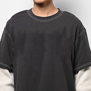 เสื้อเชิ้ตแขนยาวผู้ชายสไตล์สตรีทแวร์ คอกลม ทรงปกติ สีพื้น ขายดีรุ่นใหม่ปี 2026 สวมใส่สบาย ผลิตจากผ้าฝ้าย 100% ขายส่ง - Product Image 4