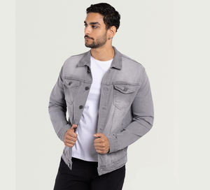 Chaqueta de mezclilla con capucha para hombre, estilo urbano, versión holgada, tendencia de moda otoño-primavera - Product Image 3