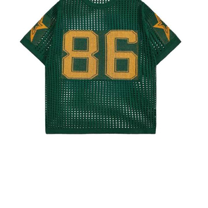 Camiseta Deportiva Personalizada al por Mayor para Fanáticos de Deportes Americanos, Estilo Vintage, Fabricante OEM ODM, Poliéster Corto - Product Image 3