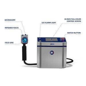 Tùy chỉnh không-liên hệ với mã hóa máy Máy in laser sợi Laser đánh dấu máy với CE cấp giấy chứng nhận cho máy đóng gói - Product Image 3