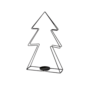 Handmade Metal <b>Tabletop</b> Christmas <b>Tree</b> Shaped Brass Candle Holder Metal Ornament Sculpture interior festive holiday mood - Product Image 5