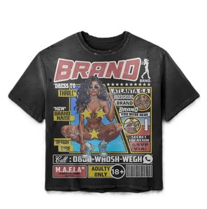 Camisetas de hombre personalizadas de algodón puro de 280GSM, corte holgado, hombros caídos, bajo sin rematar, jersey sencillo, fabricante. - Product Image 5