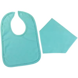 Bavoirs pour bébé en coton biologique réglables, super doux, imperméables, hautement absorbants et écologiques - Product Image 2