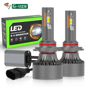 Gview G16 220W D2H h4 led headlight bulb 48000LM Super Bright auto led lamp H7 9005 LED lamp for led para automotive